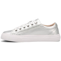 WOMEN'S TAOS PLIM SOUL LUX SNEAKER | SILVER