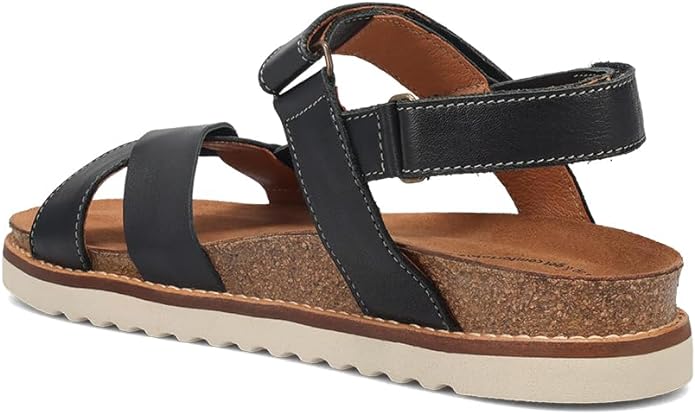 WOMEN'S TAOS SIDEWAYS SANDAL | BLACK