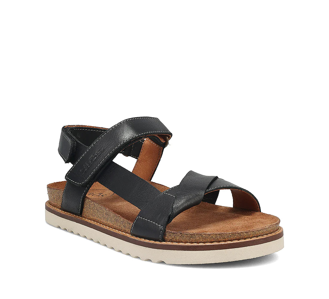 WOMEN'S TAOS SIDEWAYS SANDAL | BLACK