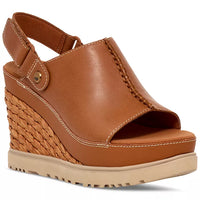 WOMEN'S UGG ABBOT ADJUSTABLE WEDGES | COGNAC