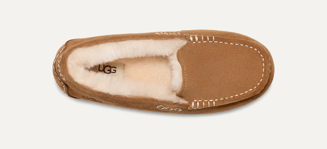 WOMEN'S UGG ANSLEY SLIPPER | CHESTNUT