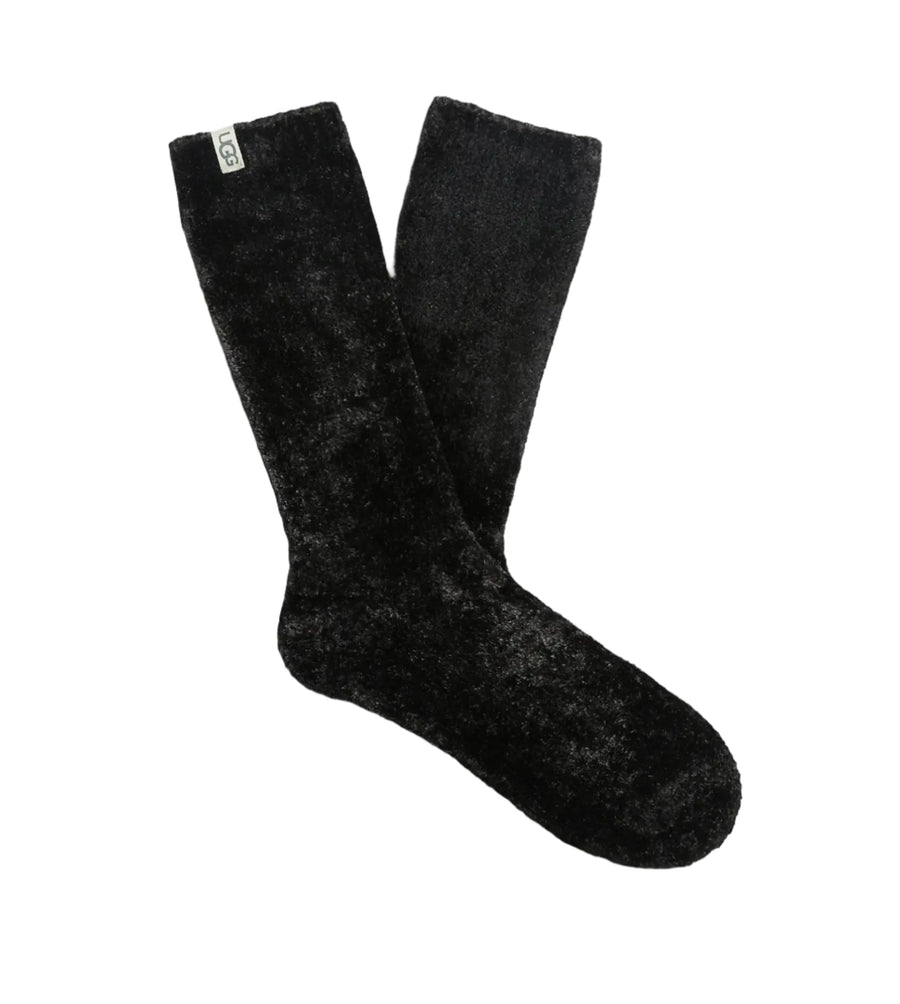 WOMEN'S UGG LEDA COZY SOCKS | BLACK