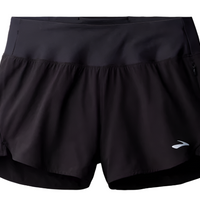 WOMEN'S BROOKS CHASER 3" SHORT 2.0 | BLACK