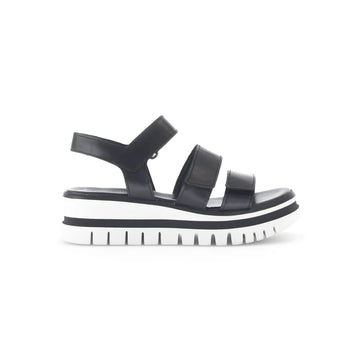 WOMEN'S GABOR 64.620.27 SANDAL | BLACK / SCHWARZ