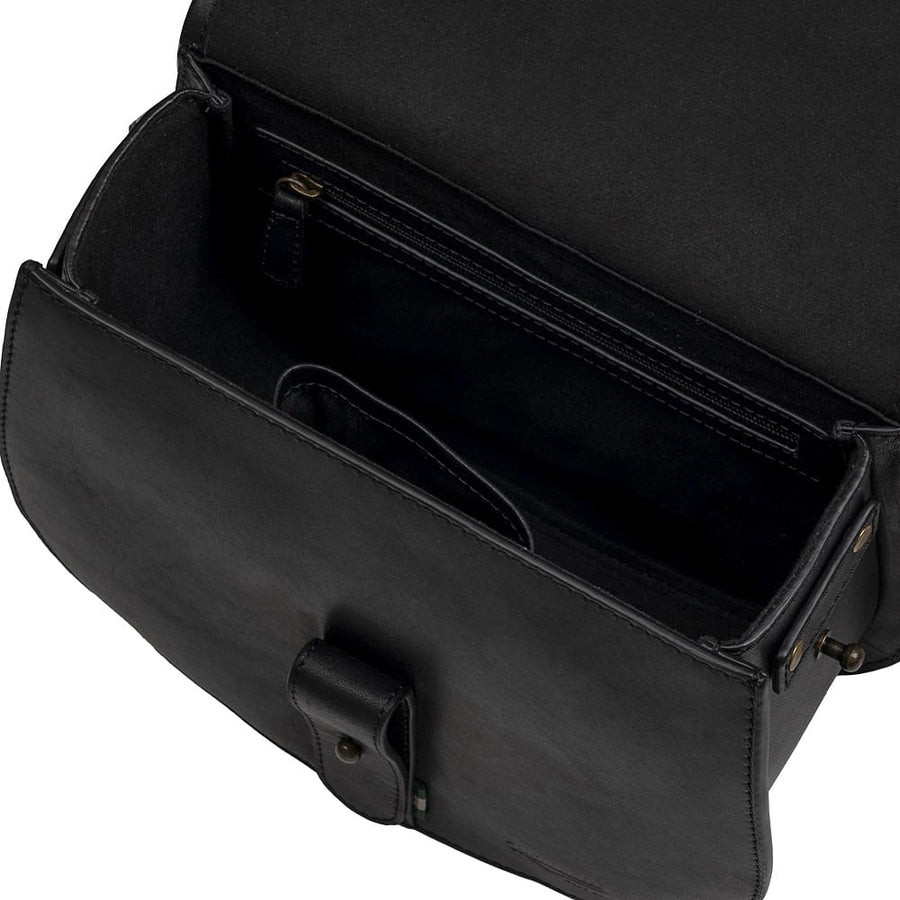 WOMEN'S MILWAUKEE BOOT CO. ALLIS SADDLE BAG | BLACK