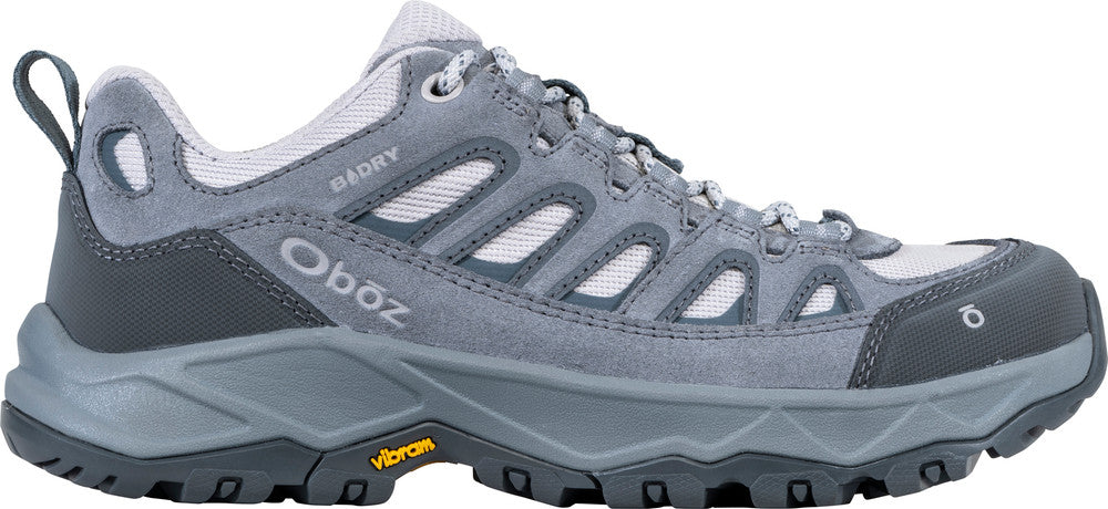 WOMEN'S OBOZ SAWTOOTH ASCENT LOW WATERPROOF | GRAY OWL