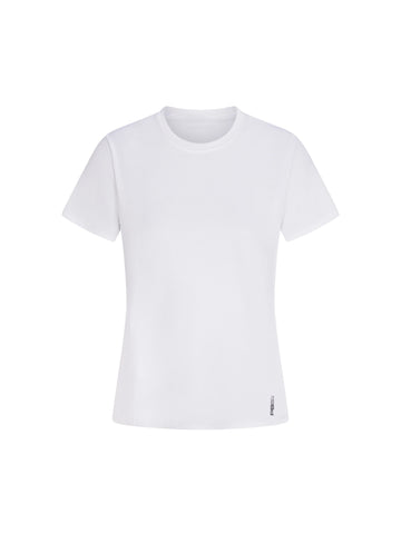 WOMEN'S PB5-STAR VENTED COURT TEE | WHITE