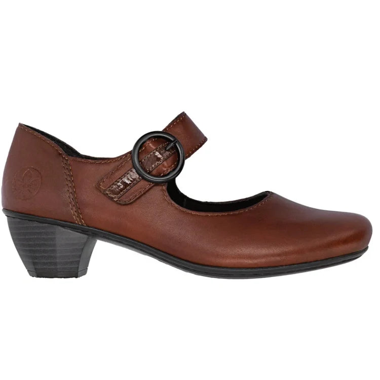 WOMEN'S RIEKER MARIAH | COGNAC / NUSS / BRAUN