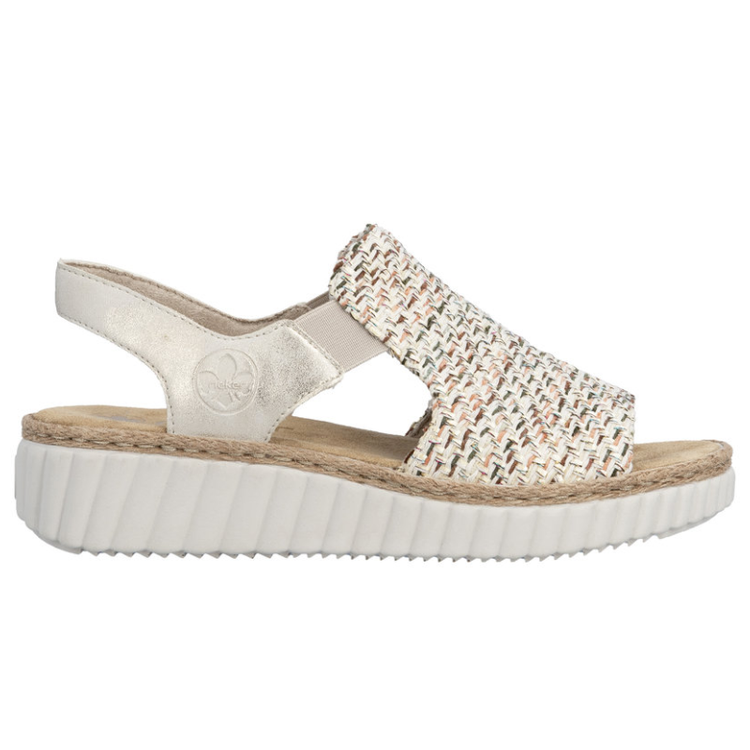 WOMEN'S RIEKER RACHEL 76 | BEIGE | MUSCHEL