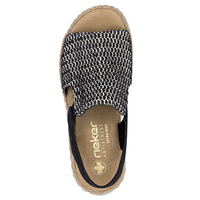 WOMEN'S RIEKER RACHEL 76 | BLACK | SAND