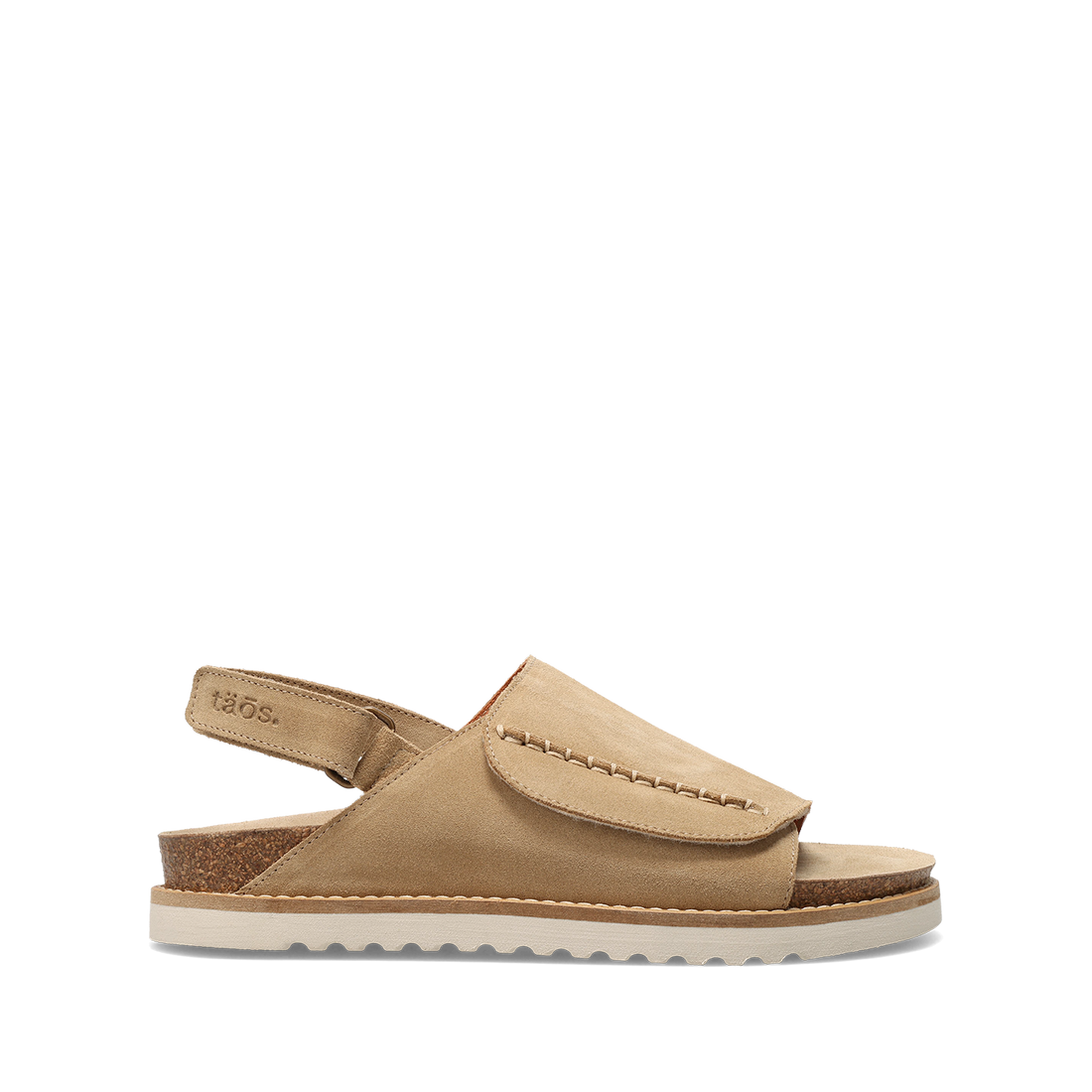 WOMEN'S TAOS ABSTRACT SANDAL | WARM SAND SUEDE