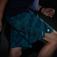 MEN'S SMARTWOOL ACTIVE LINED 7" SHORT | MINERAL BLUE SHALE