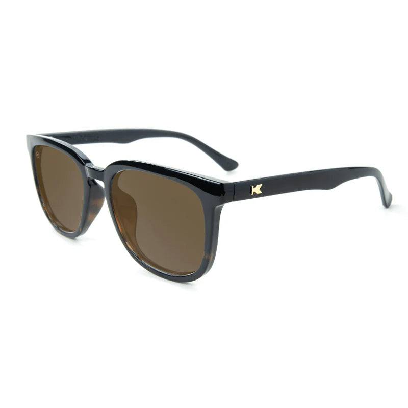 UNISEX KNOCKAROUND PASO ROBLES | GLOSSY BLACK TORTOISE SHELL FADE / AMBER
