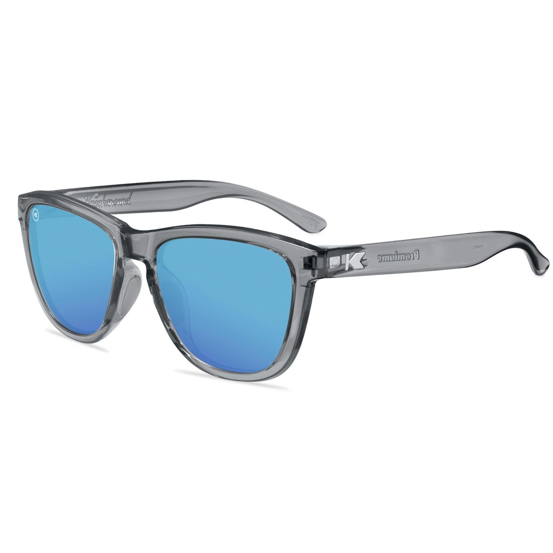 UNISEX KNOCKAROUND PREMIUM SPORT | CLEAR GREY / AQUA