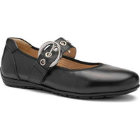 WOMEN'S ARA BEGONIA MARY JANE FLAT | BLACK
