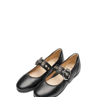 WOMEN'S ARA BEGONIA MARY JANE FLAT | BLACK