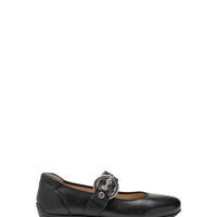 WOMEN'S ARA BEGONIA MARY JANE FLAT | BLACK