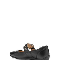 WOMEN'S ARA BEGONIA MARY JANE FLAT | BLACK