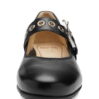 WOMEN'S ARA BEGONIA MARY JANE FLAT | BLACK