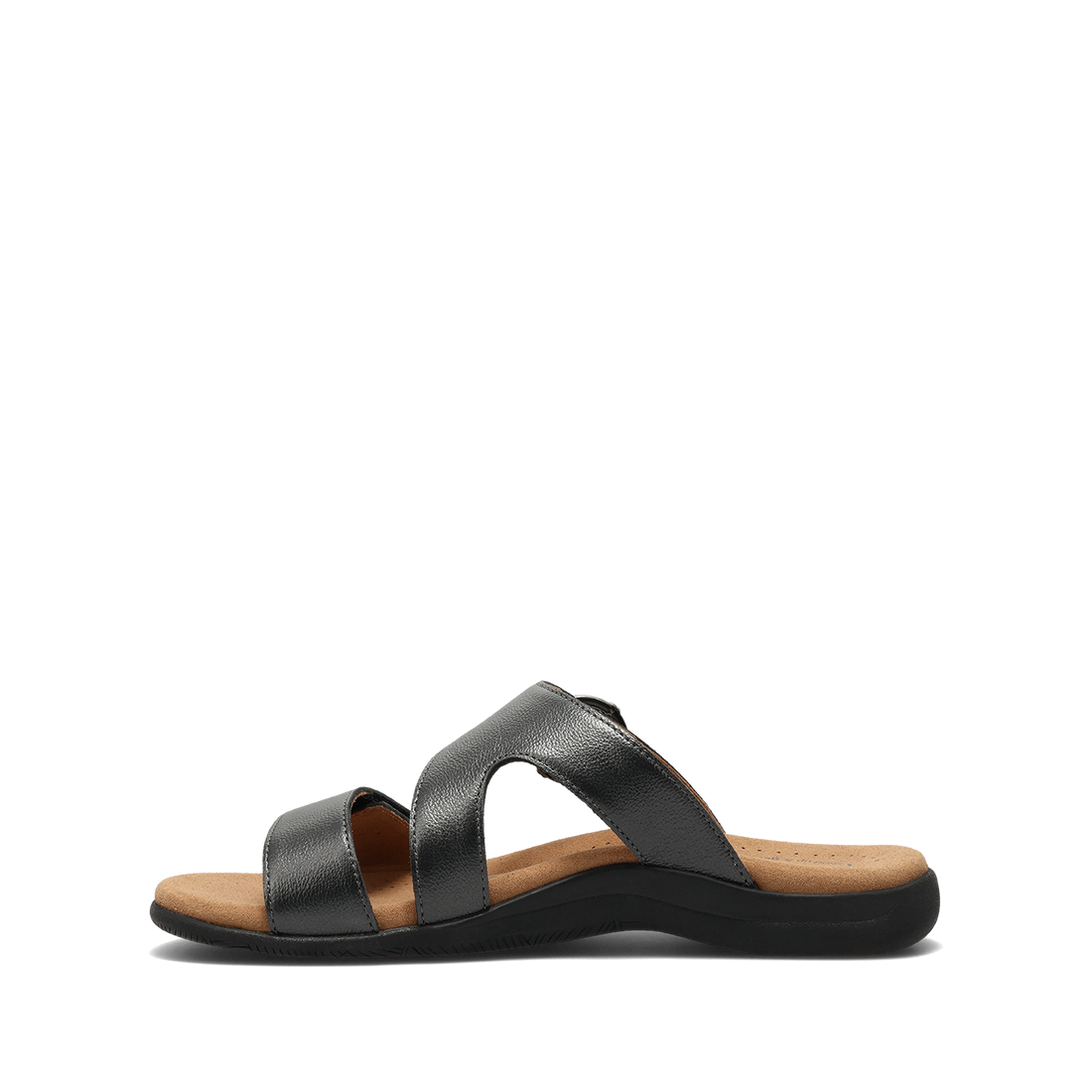 WOMEN'S TAOS WESTSIDE SANDAL | BLACK METALLIC