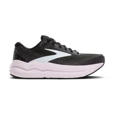 WOMEN'S BROOKS GHOST MAX 2 | BLACK / WHITE / ORCHID ICE