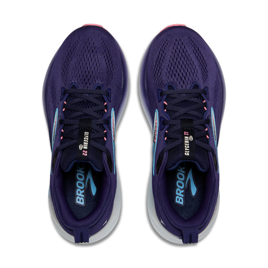 WOMEN'S BROOKS GLYCERIN 22 | BLUE RIBBON  / PEACOAT / DIANTHUS