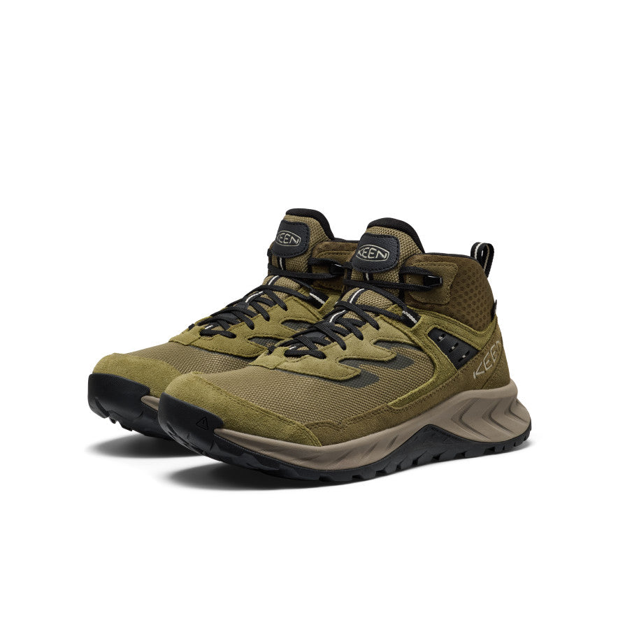 MEN'S KEEN HIGHTRAIL WATERPROOF HIKING BOOT | MARTINI OLIVE | DARK OLIVE
