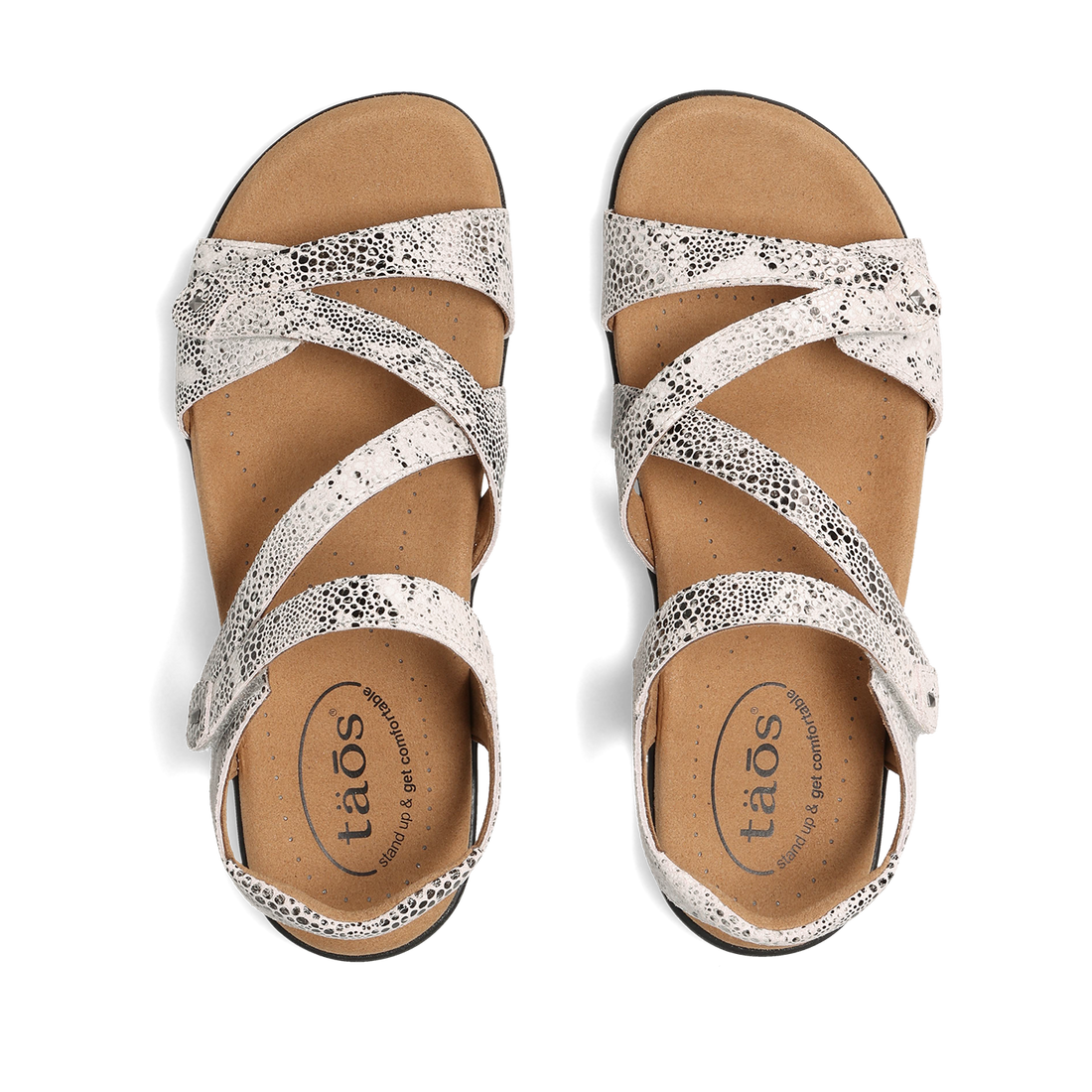 WOMEN'S TAOS BIG TIME SANDAL | GREY SNAKE