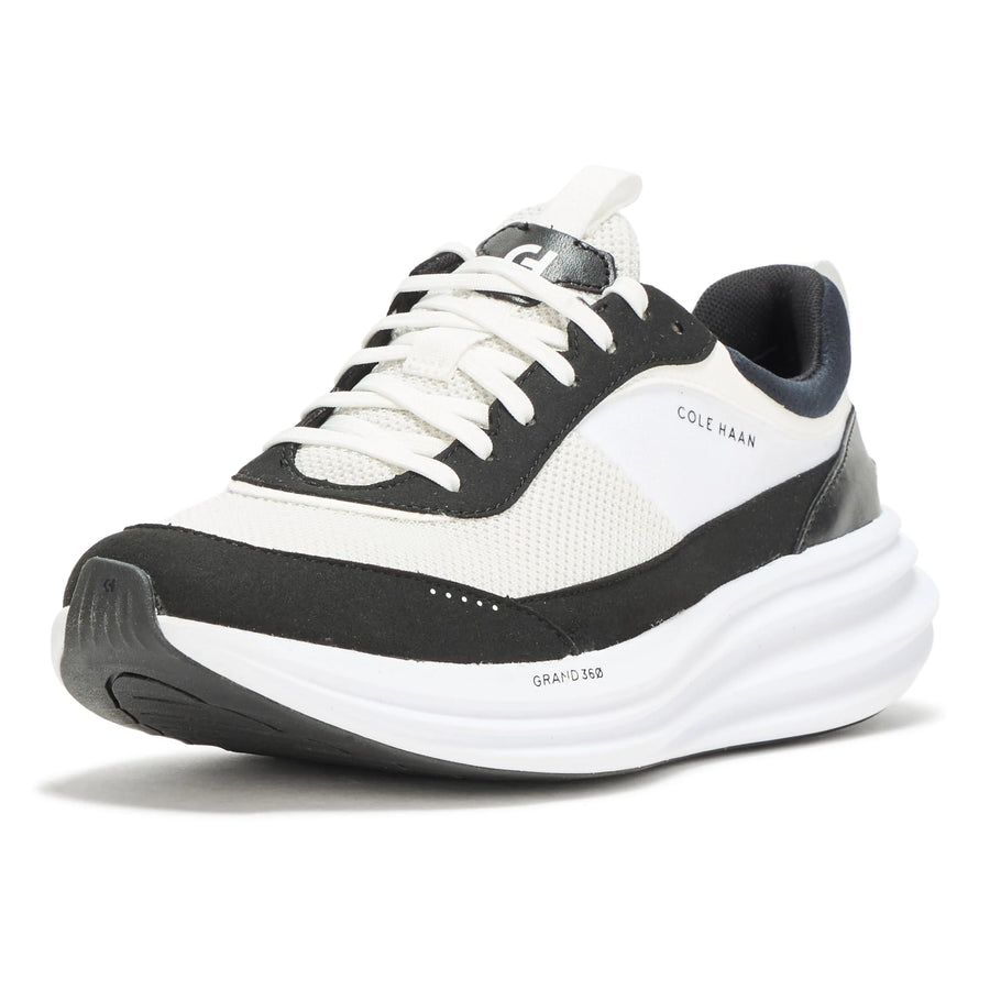 WOMEN'S COLE HAAN ORIGINALGRAND QUADSTREAK RUNNING SNEAKER | WHITE / BLACK / WHITE