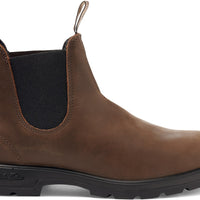 BLUNDSTONE UNISEX  CHELSEA BOOTS | ANTIQUE BROWN