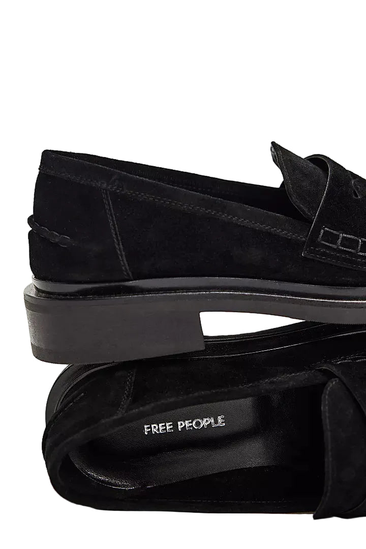 WOMEN'S FREE PEOPLE LANA LOAFER | BLACK