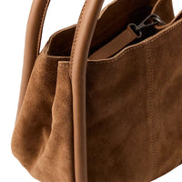 WOMEN'S FREE PEOPLE BARLOW BUCKET BAG | COGNAC