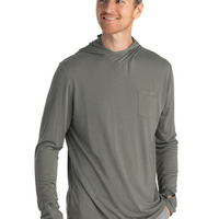 MEN'S FREE FLY BAMBOO LIGHTWEIGHT HOODIE | FATIGUE