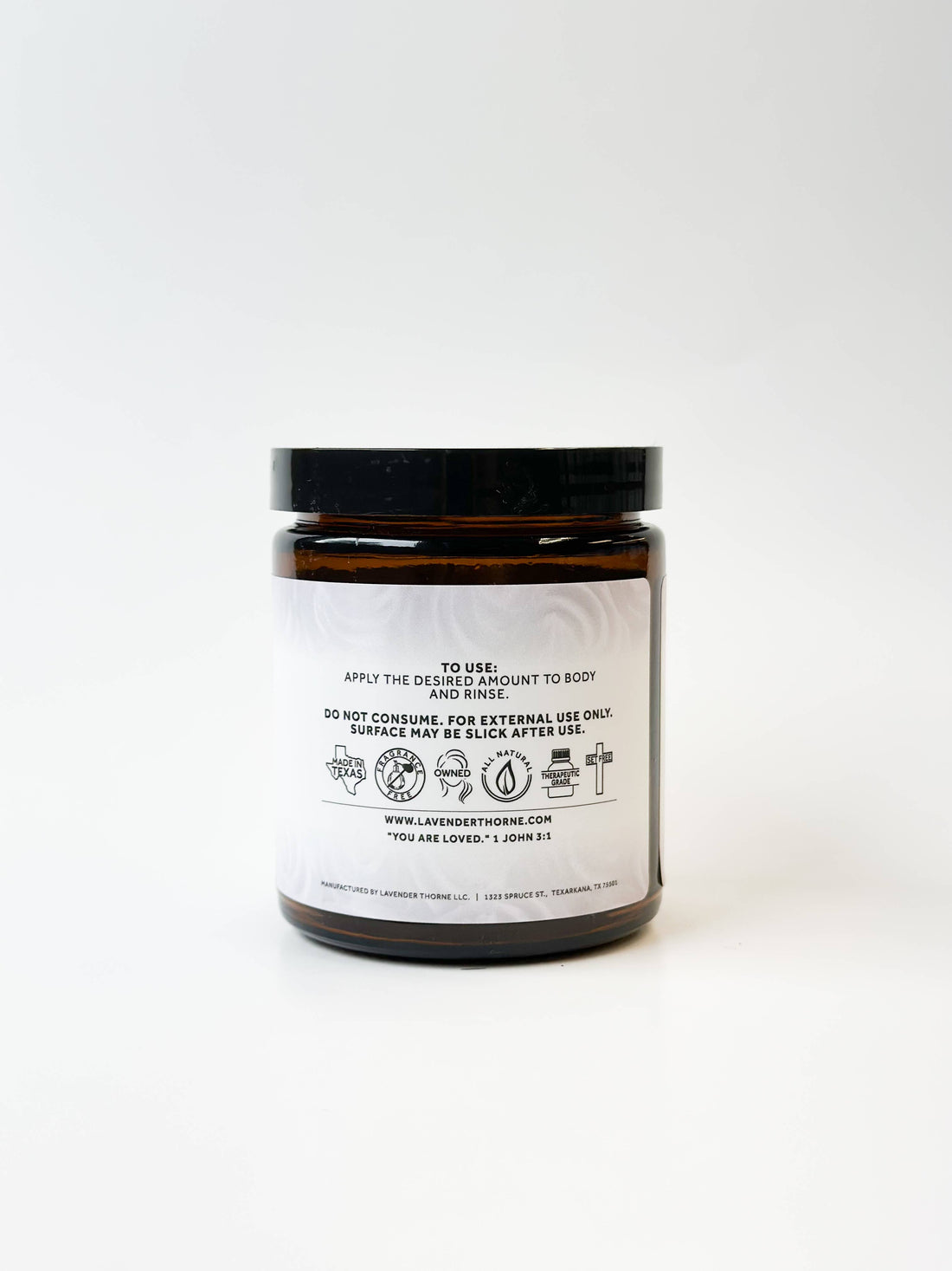 LAVENDER THORNE HEY THERE CUPCAKE SOAP SCRUB
