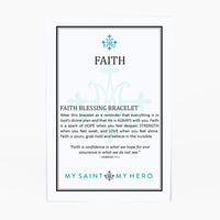 MY SAINT | MY HERO FAITH BRACELET | TAN / MIXED