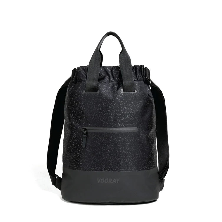 VOORAY FLEX CINCH BACKPACK | BLACK FOIL