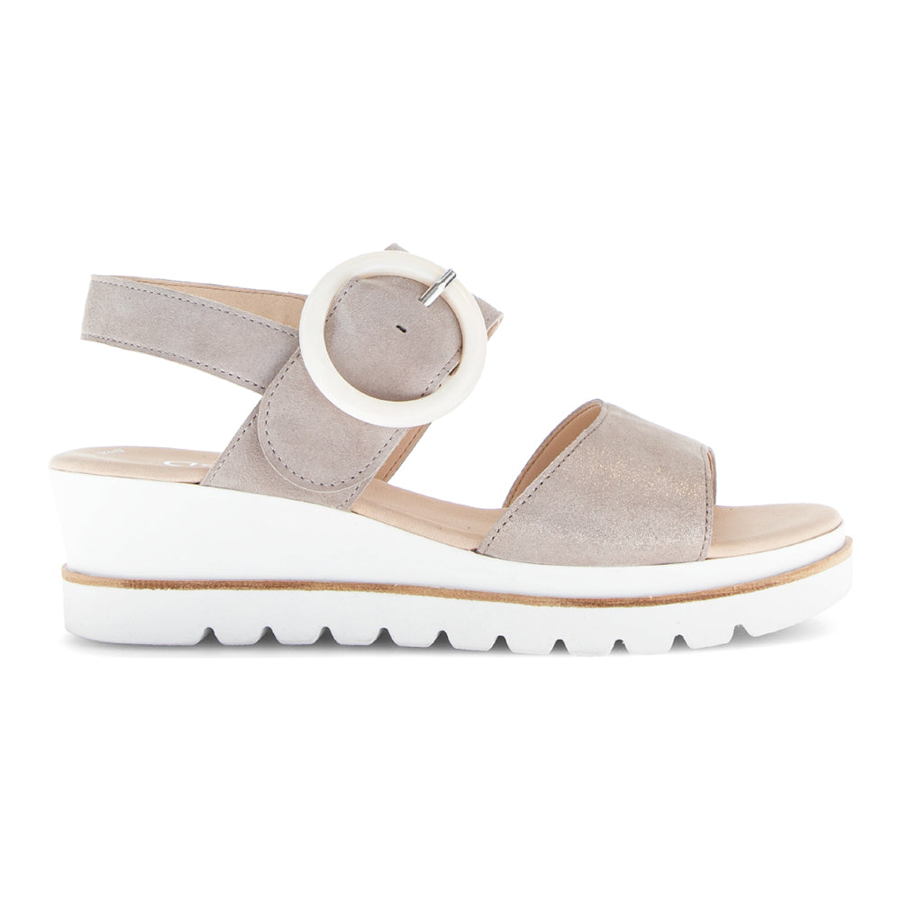 WOMEN'S GABOR 64.645.42 SANDAL | MUSCHEL | PUDER