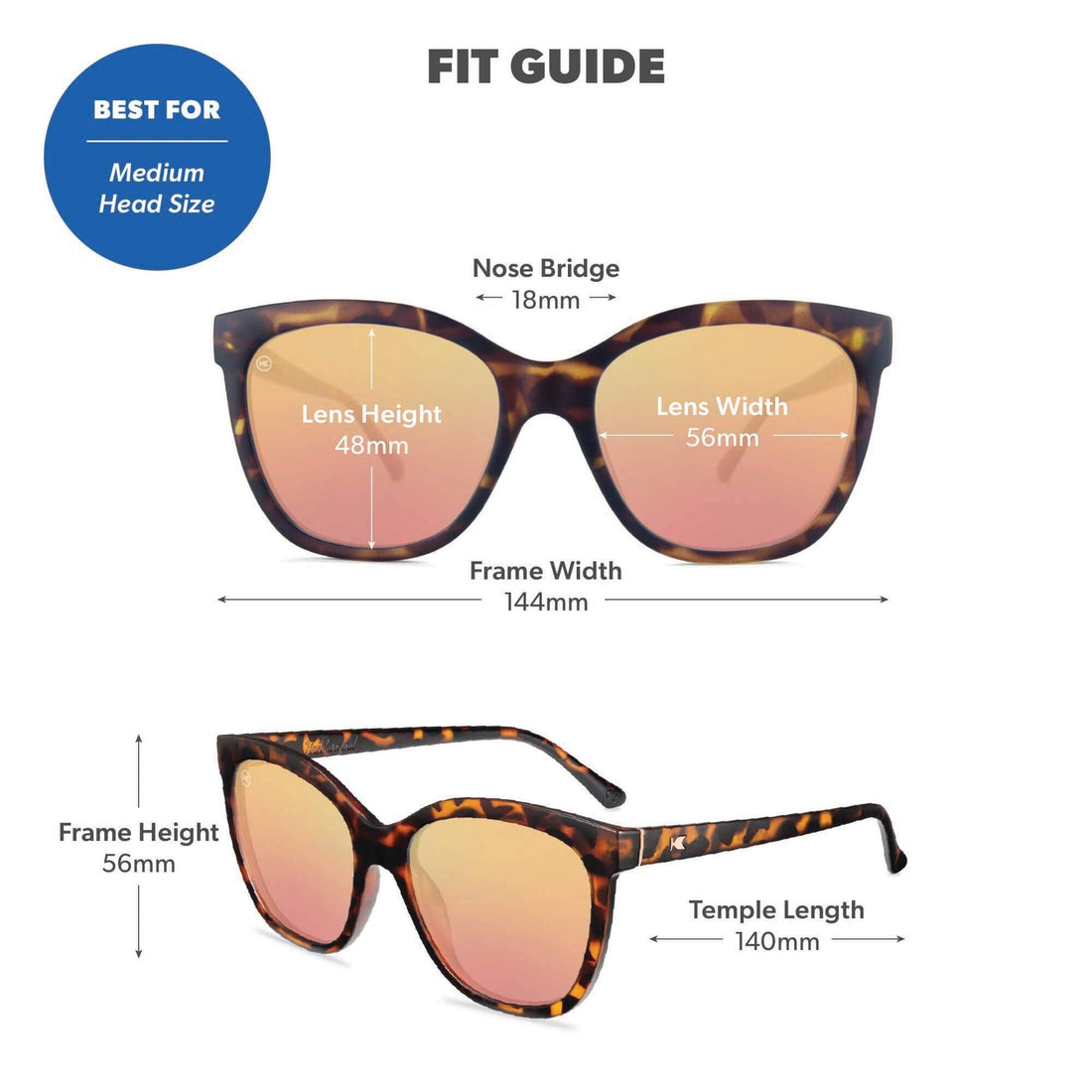 UNISEX KNOCKAROUND DEJA VIEWS | MATTE TORTOISE SHELL / ROSE GOLD