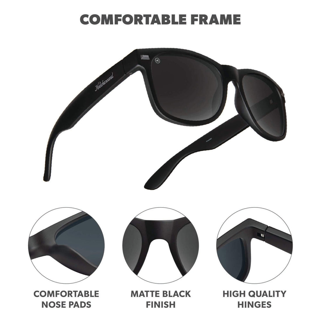 UNISEX KNOCKAROUND FORT KNOCKS | BLACK ON BLACK