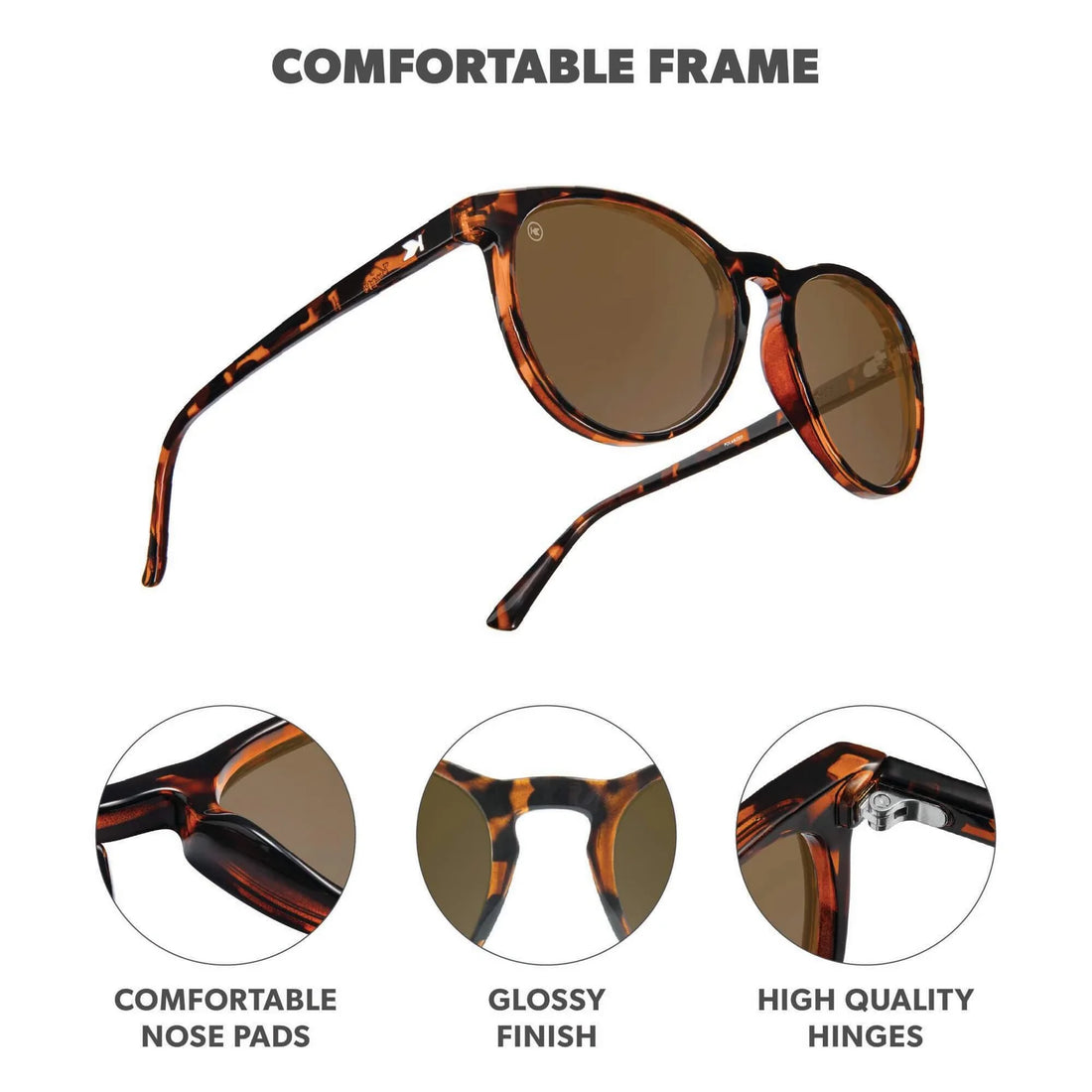 UNISEX KNOCKAROUND MAI TAIS | GLOSSY TORTOISE SHELL / AMBER
