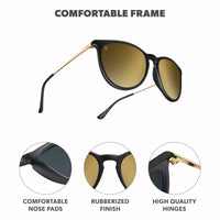 UNISEX KNOCKAROUND MARY JANES | BLACK GOLD