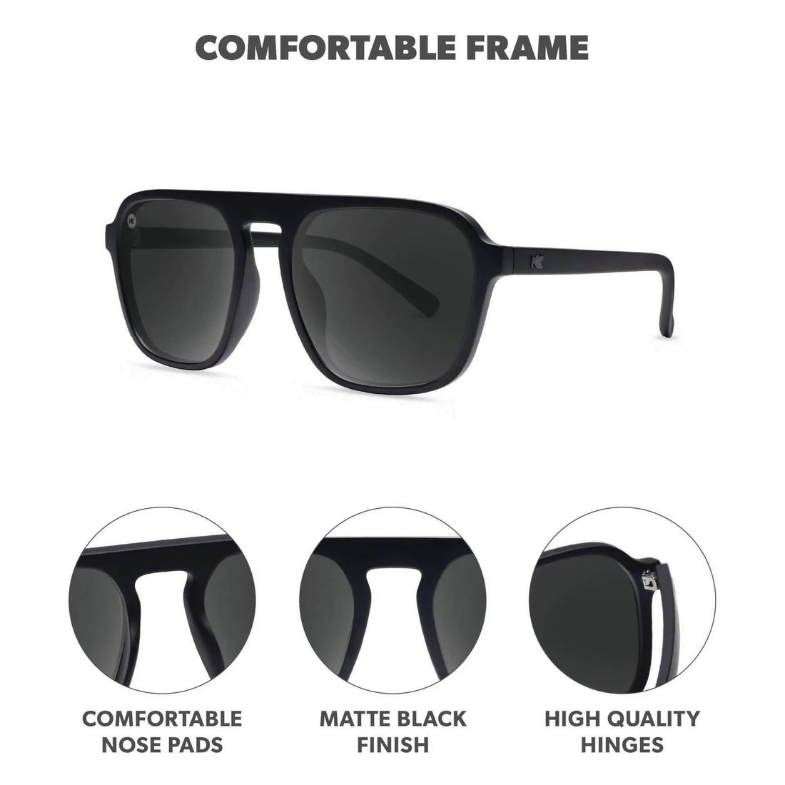 UNISEX KNOCKAROUND PACIFIC PALISADES | BLACK ON BLACK