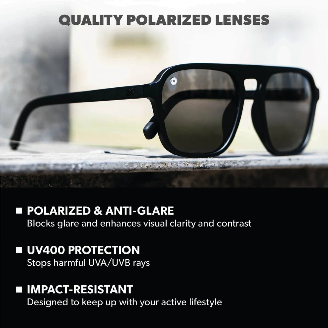 UNISEX KNOCKAROUND PACIFIC PALISADES | BLACK ON BLACK