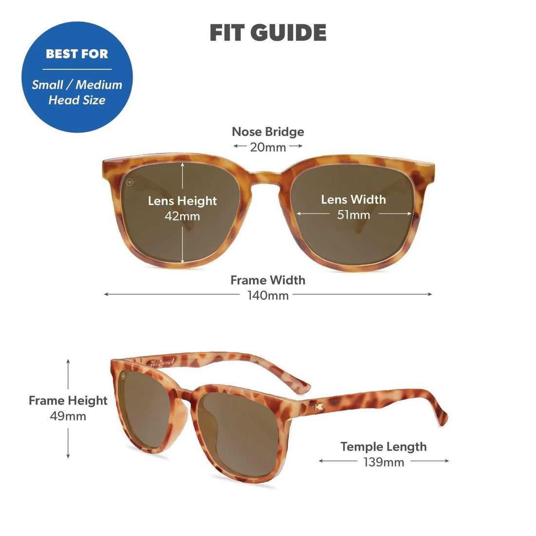 UNISEX KNOCKAROUND PASO ROBLES | GLOSSY BLONDE TORTOISE SHELL
