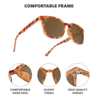UNISEX KNOCKAROUND PASO ROBLES | GLOSSY BLONDE TORTOISE SHELL
