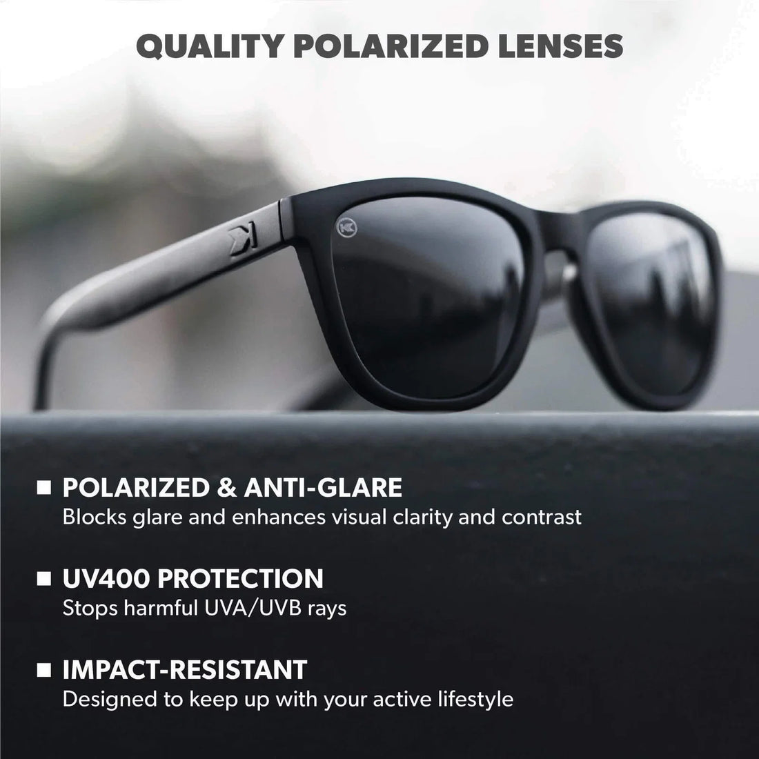 UNISEX KNOCKAROUND PREMIUM SPORT | BLACK ON BLACK