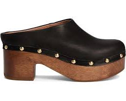 WOMEN'S FREE PEOPLE CALLI CLOG | WEATHERED MINK SUEDE