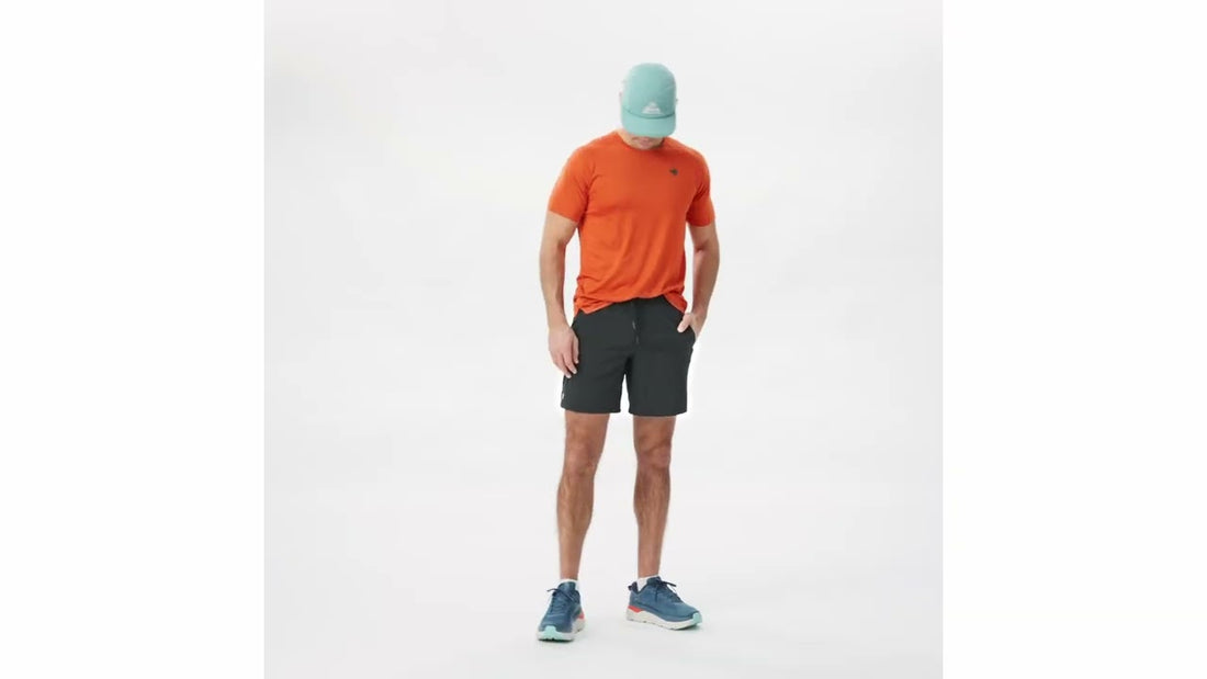 MEN'S SMARTWOOL ACTIVE LINED 7" SHORT | MINERAL BLUE SHALE