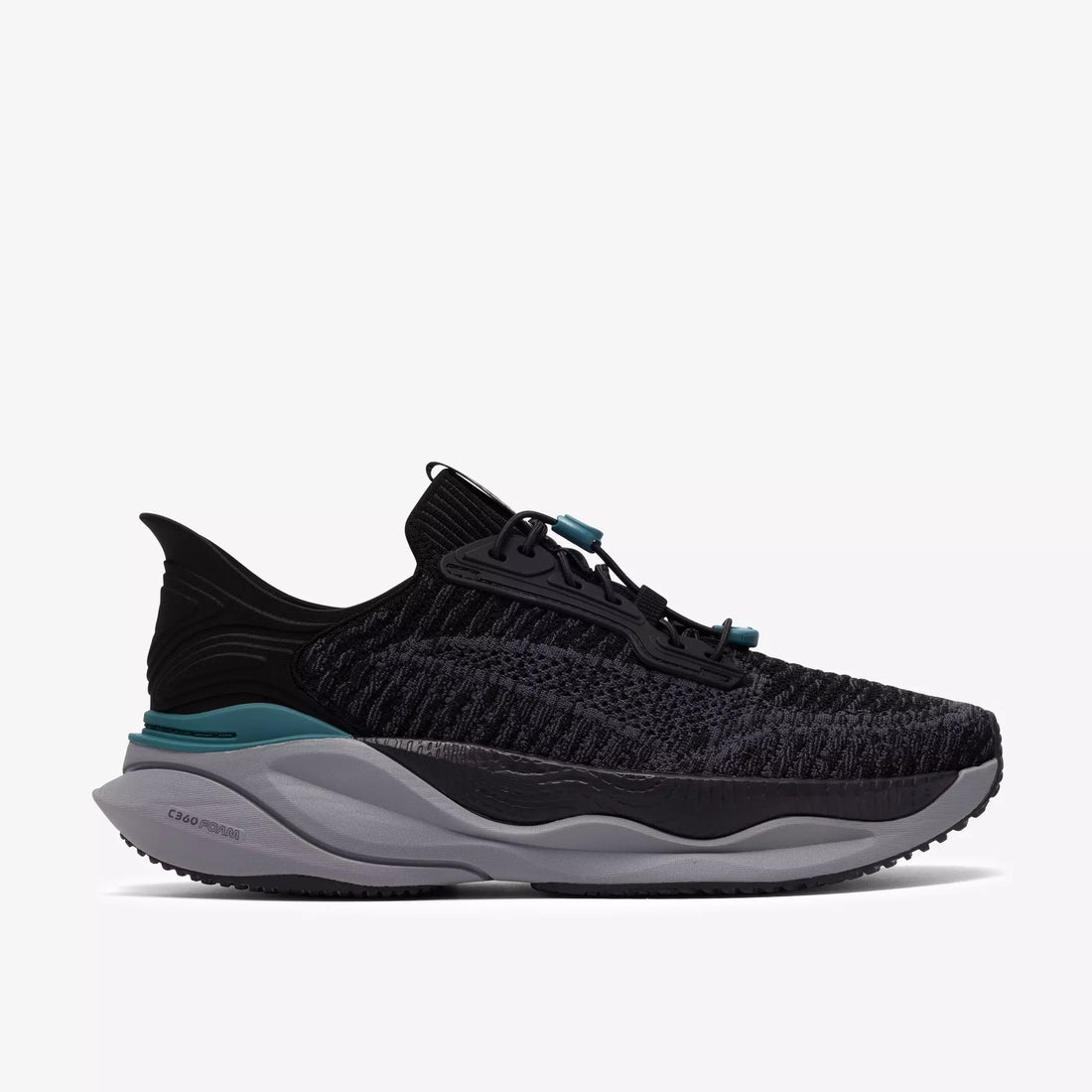 MEN'S CLARKS PACE RISE | BLACK COMBI