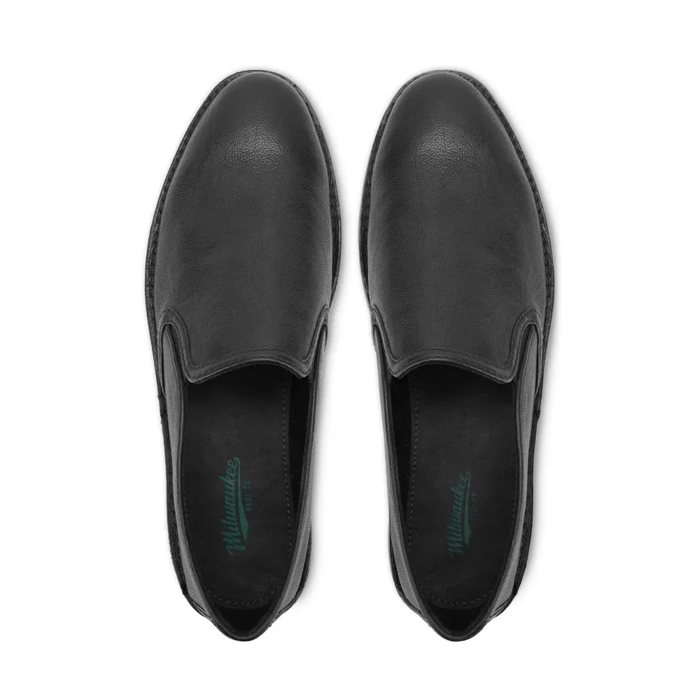 WOMEN'S MILWAUKEE BOOT CO. NELLIE SLIP-ON | BLACK